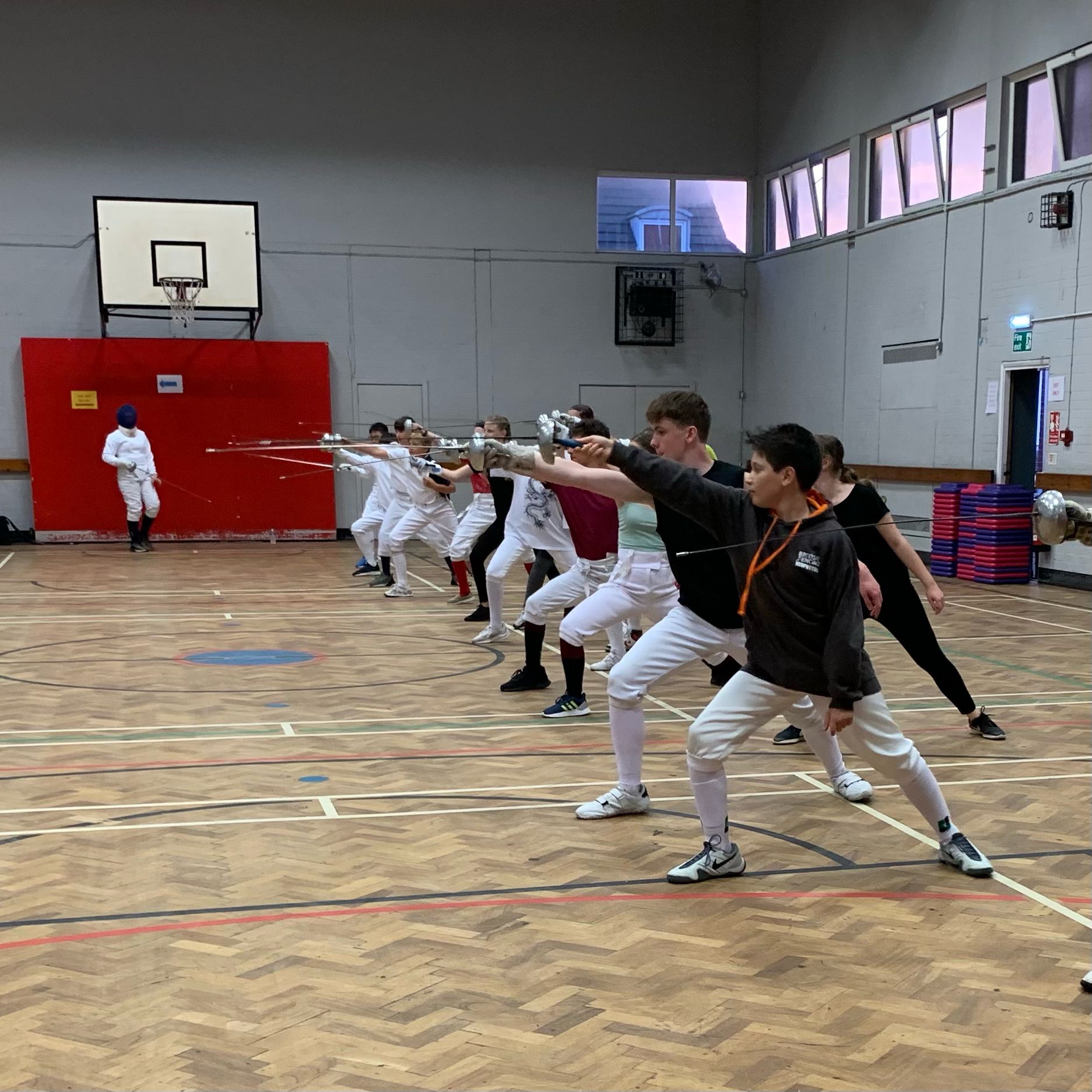 Fencing at the YMCA