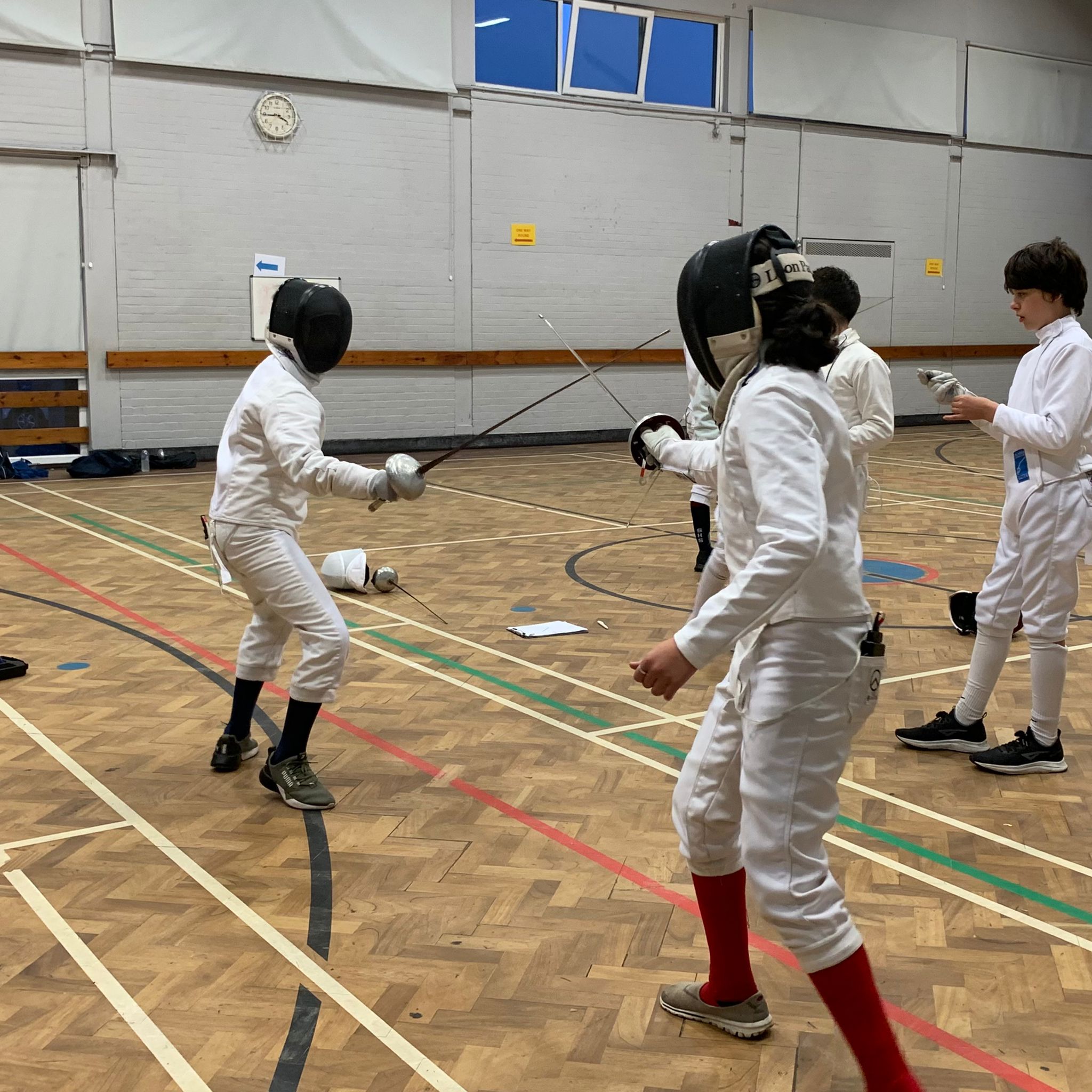 Fencing at the YMCA