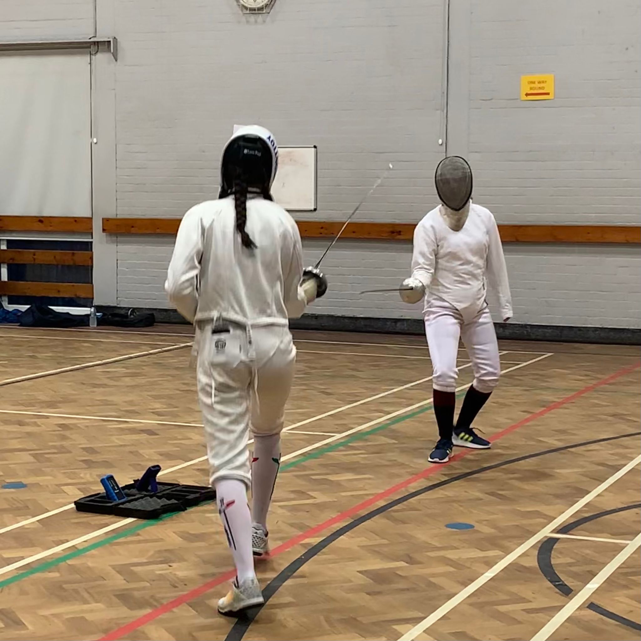 Fencing at the YMCA