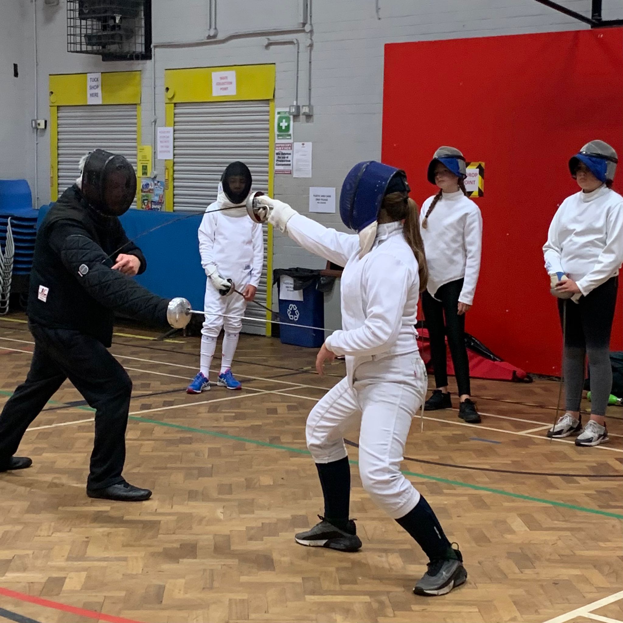 Fencing at the YMCA