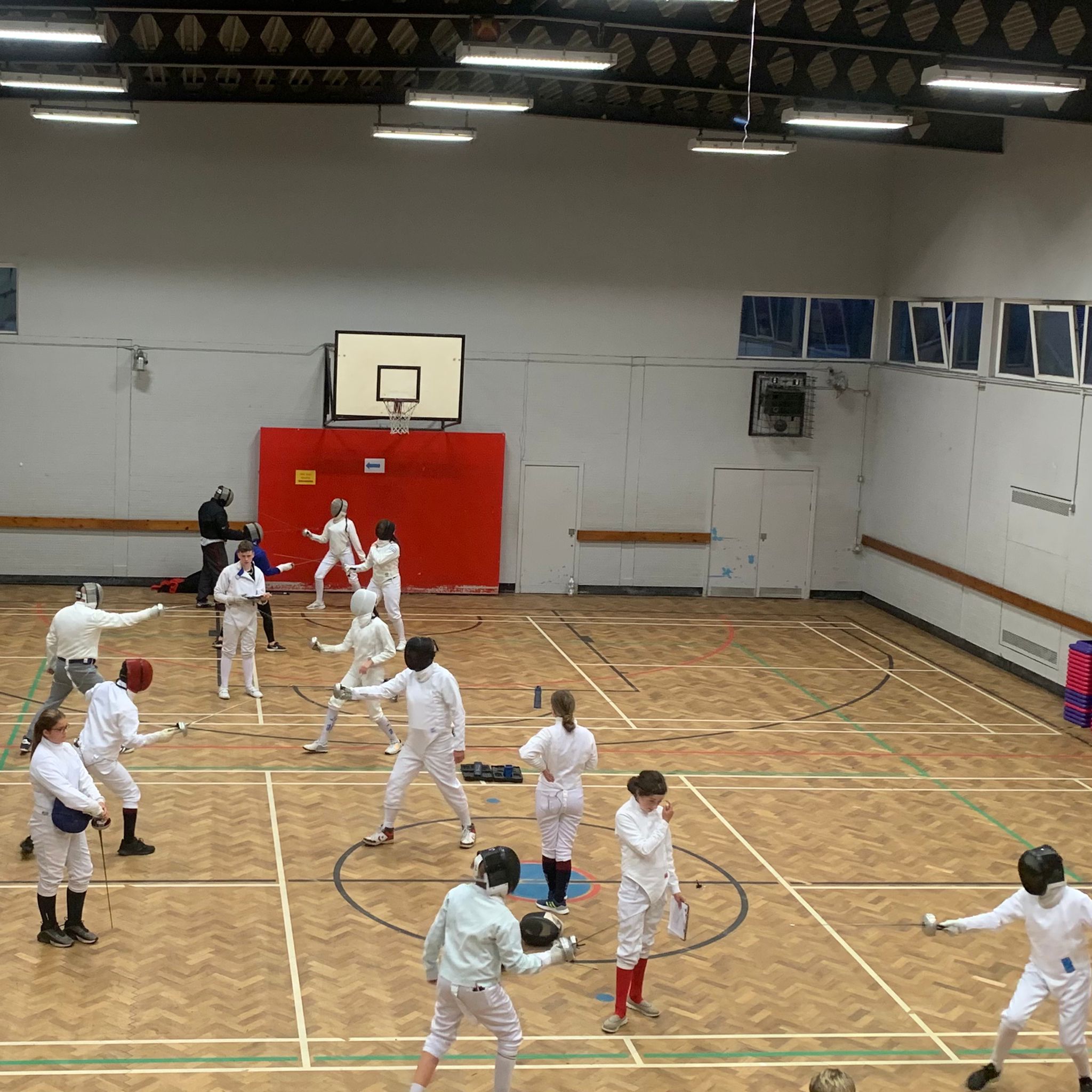 Fencing at the YMCA