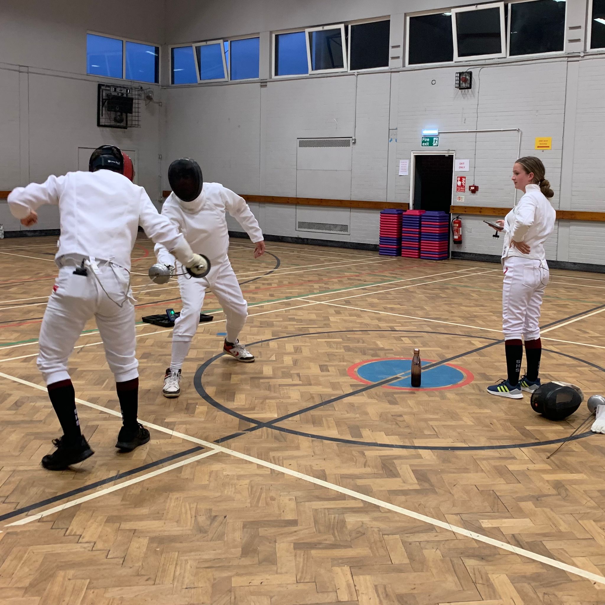 Fencing at the YMCA