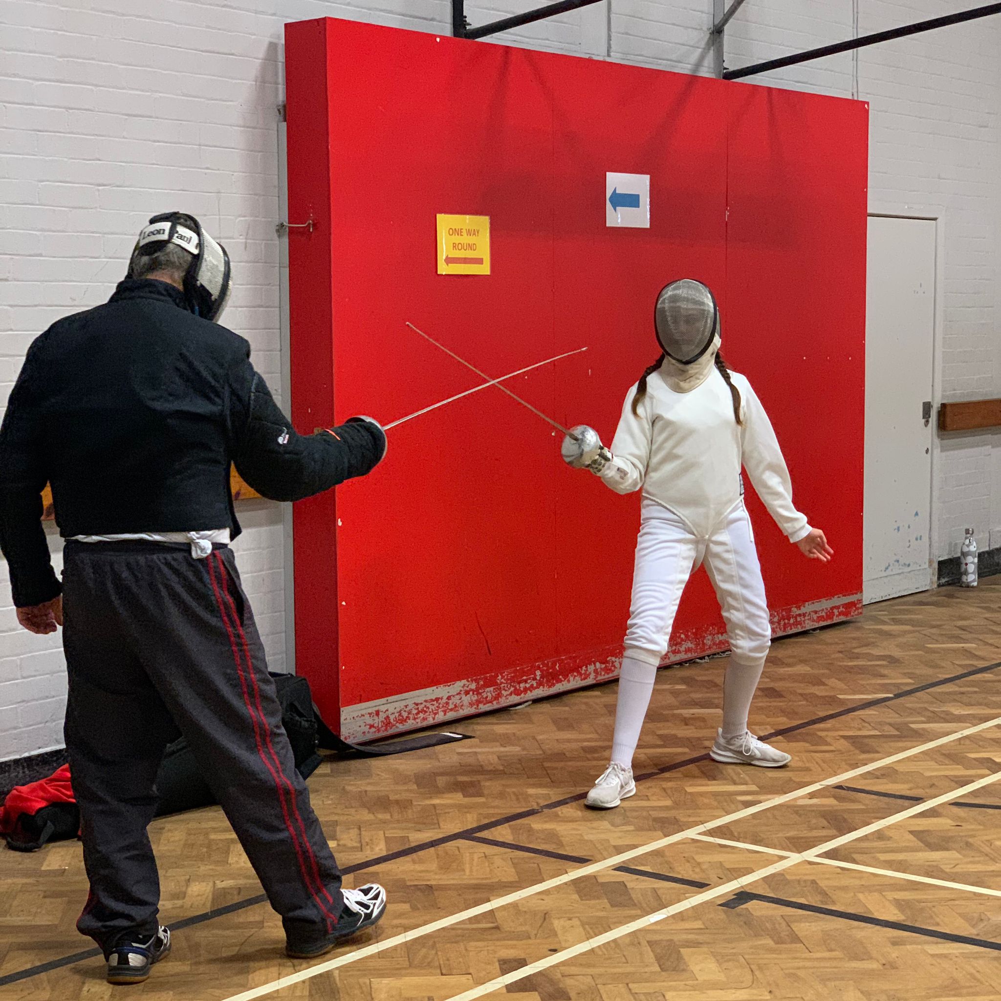 Fencing at the YMCA