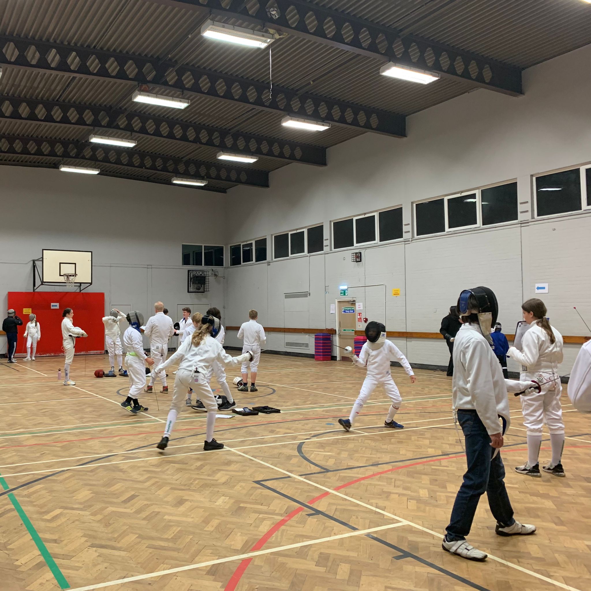 Fencing at the YMCA