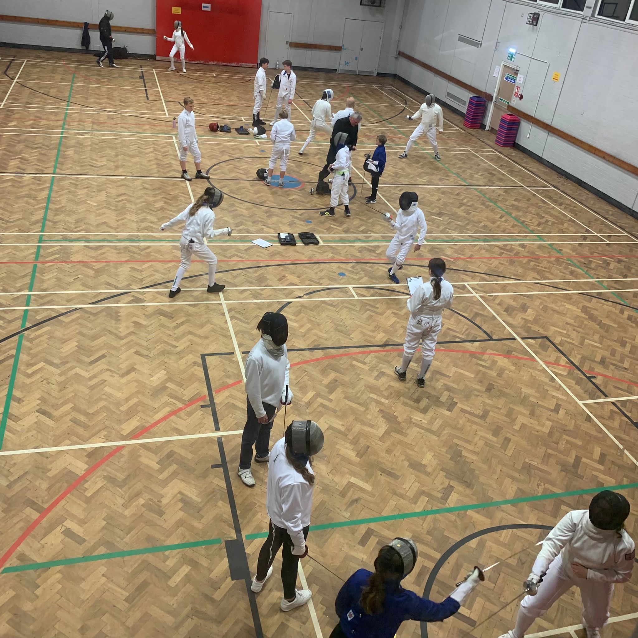 Fencing at the YMCA