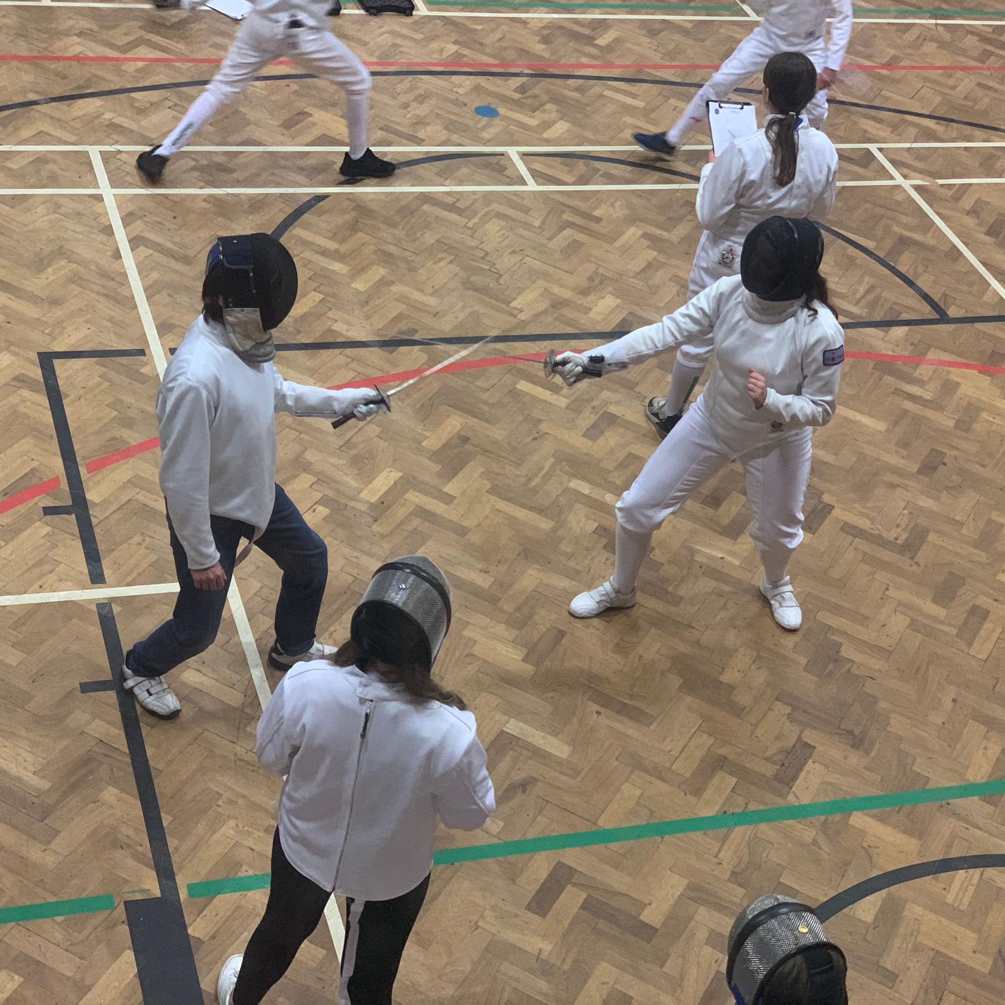 Fencing at the YMCA