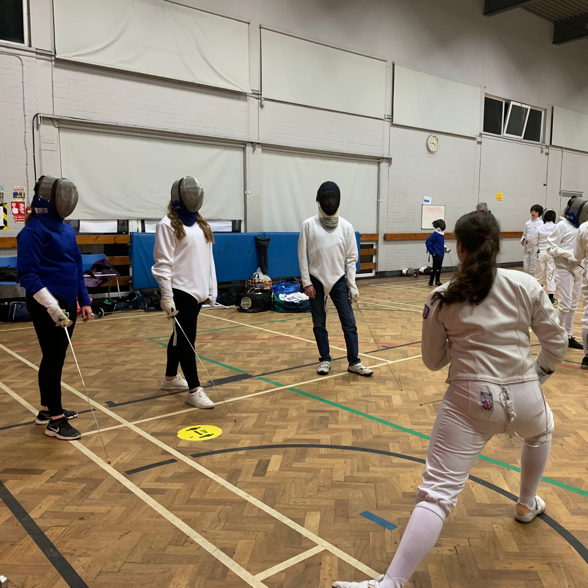 Fencing at the YMCA