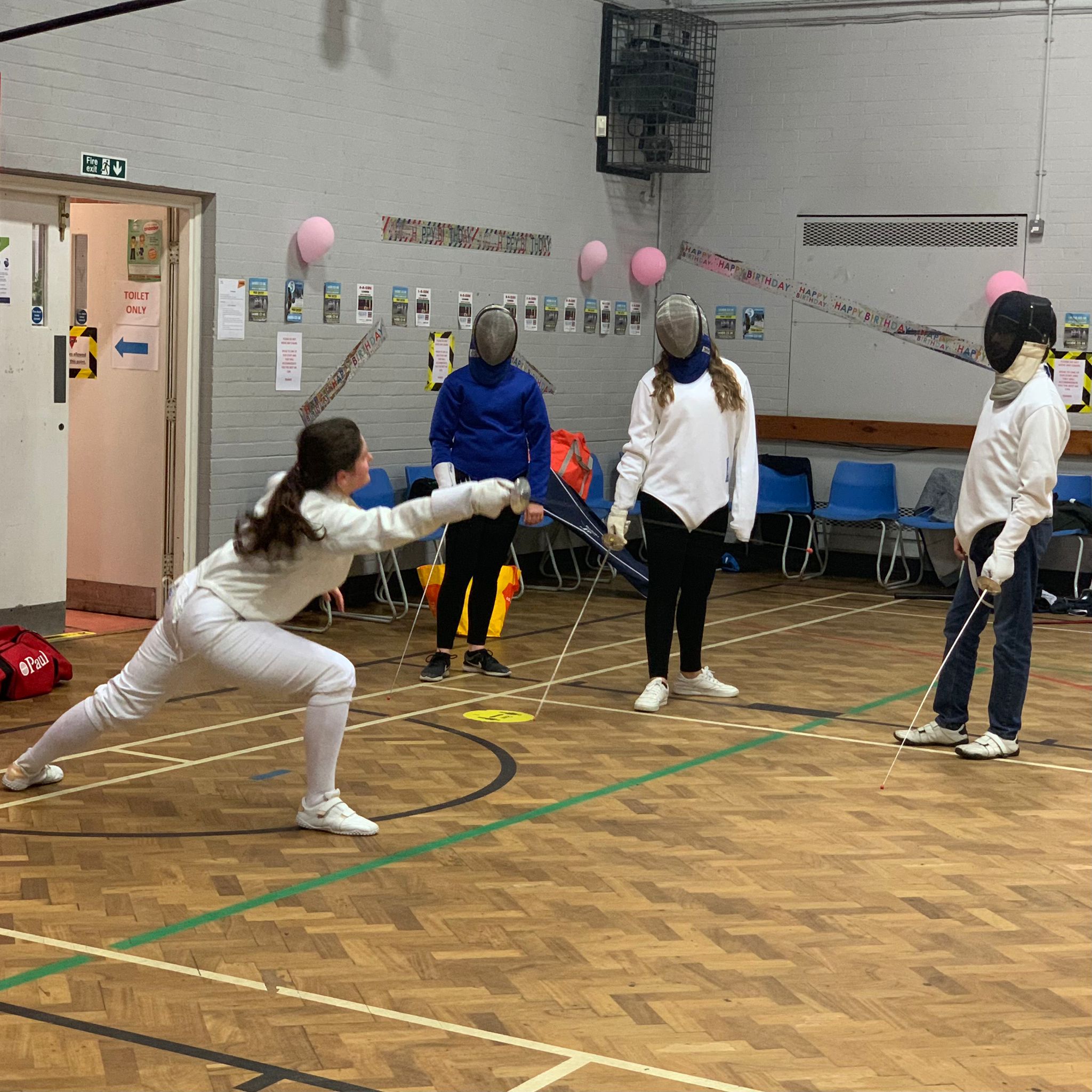 Fencing at the YMCA