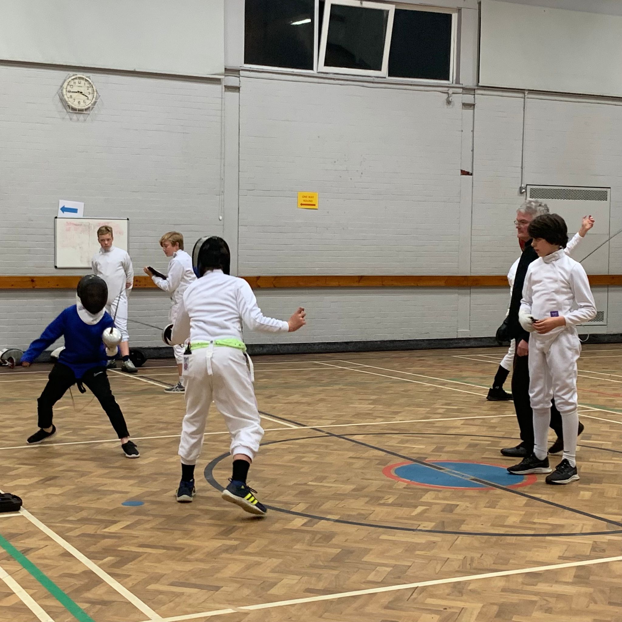 Fencing at the YMCA