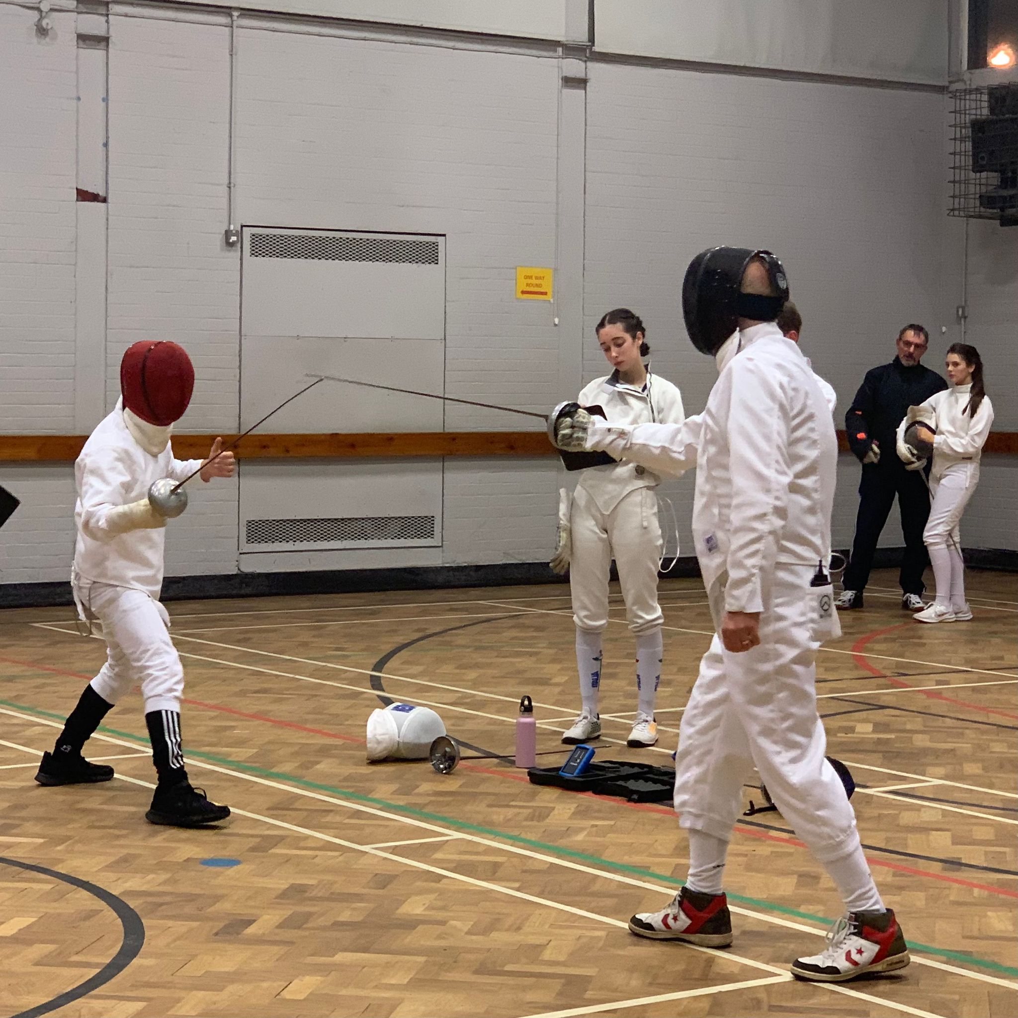 Fencing at the YMCA