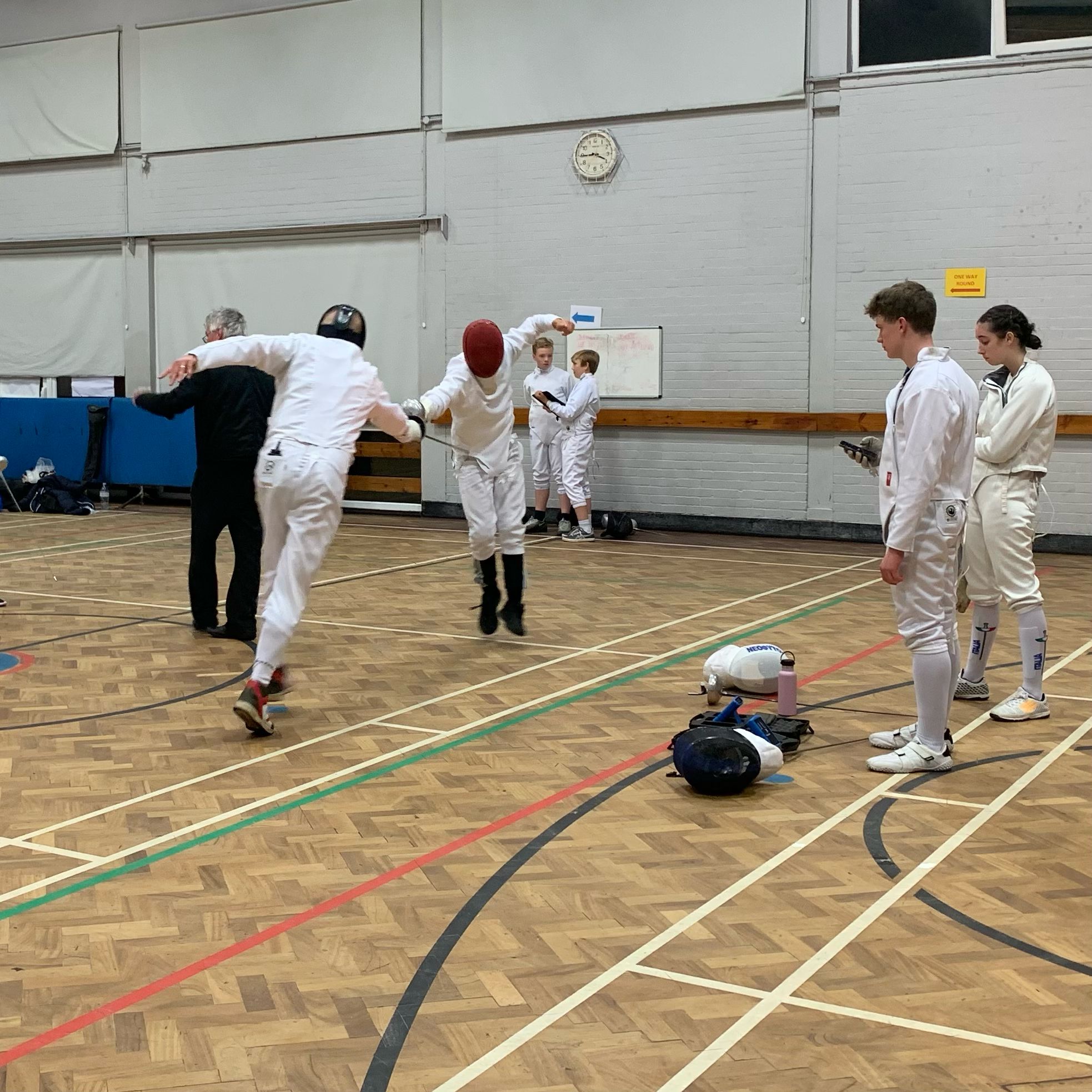 Fencing at the YMCA